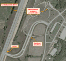 Chatfield balloon launch site detail